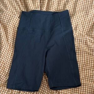 Girlfriend Collective Dark Blue Bike Shorts